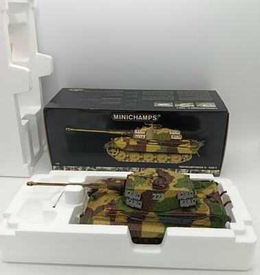 Minichamps 1:35 Panzerkampfwagen VI Tiger II ''222'' Ardennen 1944 Modell + OVP