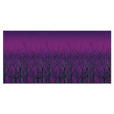 Spooky Forest Backdrop - Beistle
