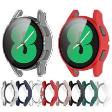 For Samsung Galaxy Watch FE 40MM PC Tempered Film All-in-one Protective Case