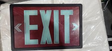 Self Lminous Exit Sign Read description 