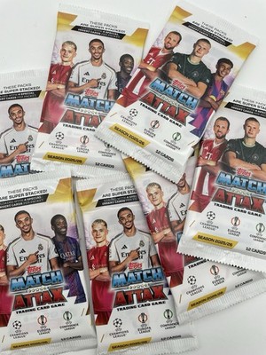 TOPPS Match Attax 2025/26   Trading Card Game Einzelbooster (Champions League,