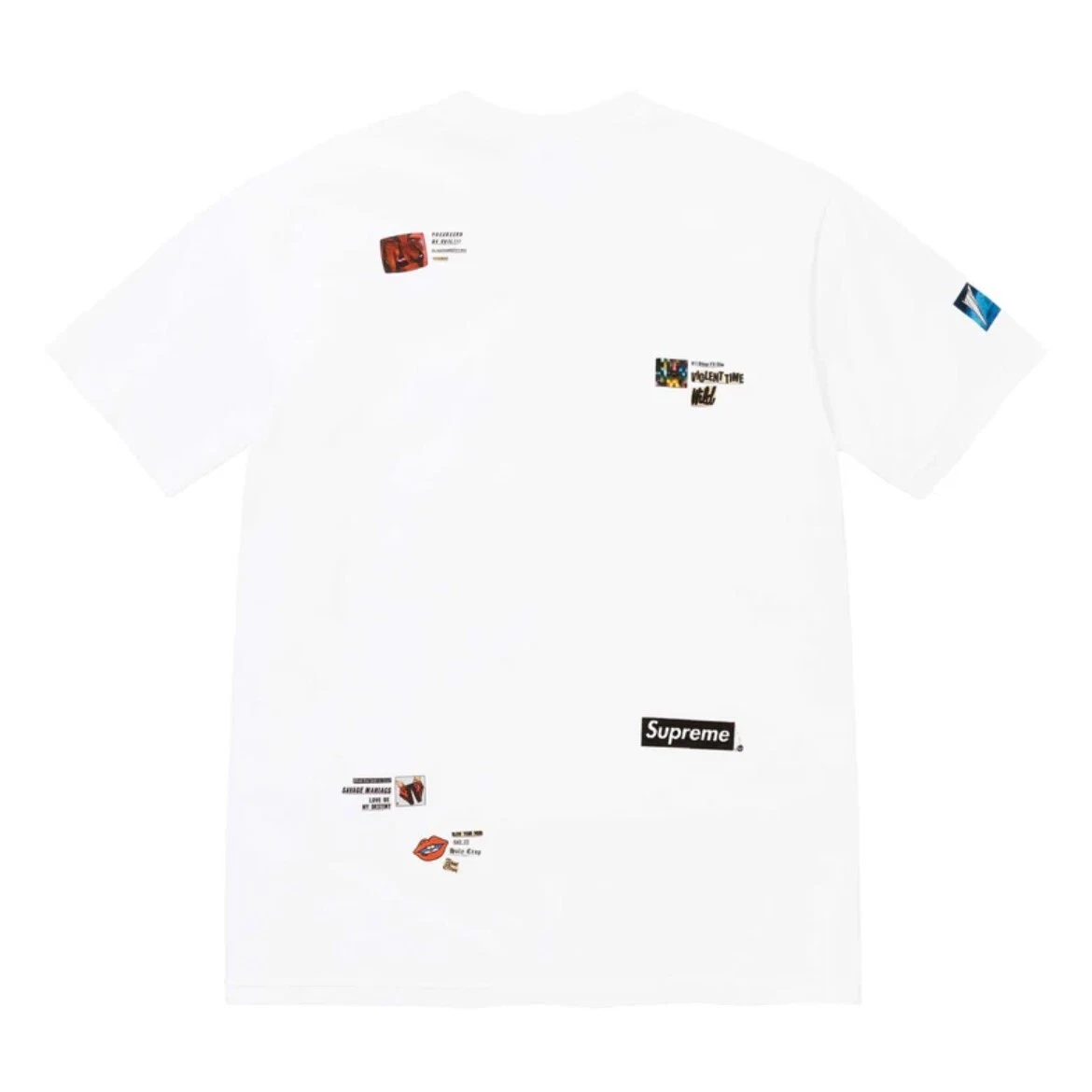 Supreme 24AW Upset Tee blanc taille L gratuit Supreme T shirt blanc grand
