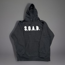 System Of A Down Black Hoodie Large Heavyweight Independent Band Sweatshirt