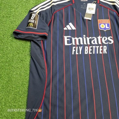 Adidas Olympique Lyonnais Endrick #9 2025/2026 Away Jersey New XXL