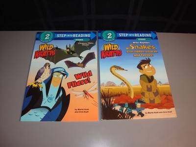 Wild Kratts Step Into Reading Set Martin Chris Science Readers Level 2 school