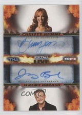 2013 TNA Impact Wrestling Live Dual 39/99 Christy Hemme Jeremy Borash Auto 14y8