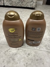 OGX Shampoo BRAZILIAN KERATIN THERAPY 13oz each 2 Pack