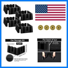 4 Pack Trunk Organizer Blocks For Suv Van Truck Cargo Storage Adjustable Tr... 4 Pack Trunk Organizer Blocks For Suv Van Truck Cargo Storage Adjustable Tr...