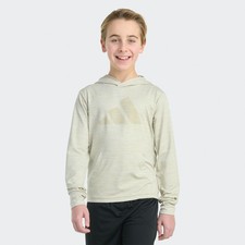 adidas kids Long Sleeve All Sport Polyester Pullover Hoodie