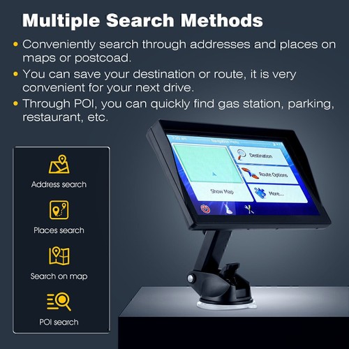 9" Touchscreen GPS Navigation Truck Navigator with Free Australia Map 2024 Tycnd - Picture 3 of 21