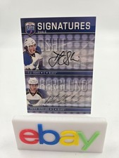 2008-09 Be a Player Duals Signatures TJ Oshie Patrik Berglund Rookie Auto RC