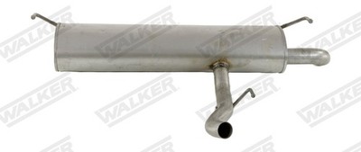 WALKER Endschalldämpfer Schalldämpfer hinten für Nissan Qashqai II Renault J11