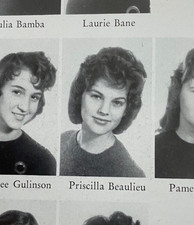 PRISCILLA PRESLEY HIGH SCHOOL YEARBOOK - SOPHOMORE PRISCILLA PRESLEY HIGH SCHOOL YEARBOOK - SOPHOMORE