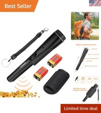 Advanced Metal Detector Pinpointer with Vibration  Waterproof Design - 9V Power