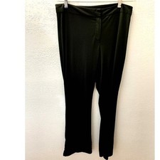 Tahari Black Flat Front Ladies Slacks SIZE 8