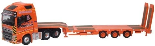 OXFORD  76VOL4013 VOLVO FH4 GXL SEMI LOW LOADER CROUCH RECOVERY 1:76 DIECAST