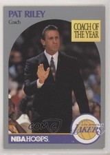 1990-91 NBA Hoops Pat Riley #317 9om