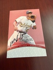 1997 Donruss Signature Series Miguel Tejada Rookie Card Autograph