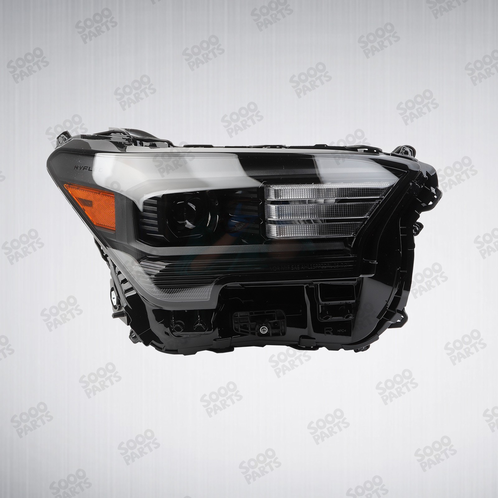 Right Side Half Led & Halogen Headlight Assembly For 2024-2025 Toyota Tacoma TRD