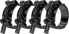 4 Pack 1.5 Stainless Steel T-bolt Hose Clamps - Clamp Range 44-50mm 4 Pack 1.5 Stainless Steel T-bolt Hose Clamps - Clamp Range 44-50mm