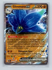 Glimmora ex 123/197 Double Rare SV03: Obsidian Flames Pokemon Holo Near Mint