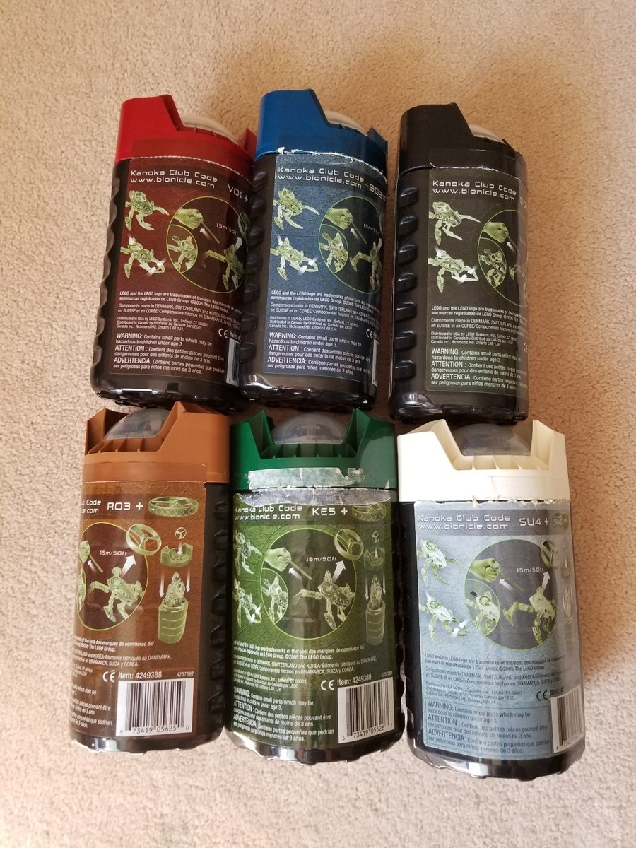 LEGO Bionicle Visorak All 6 Complete Set 8742 8743 8744 8745 8746