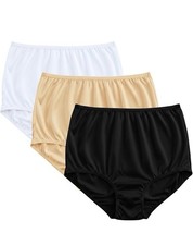 Vanity Fair 15711 Perfectly Yours Ravissant Panty 3-Pack Sz 9 2XL   No Tag