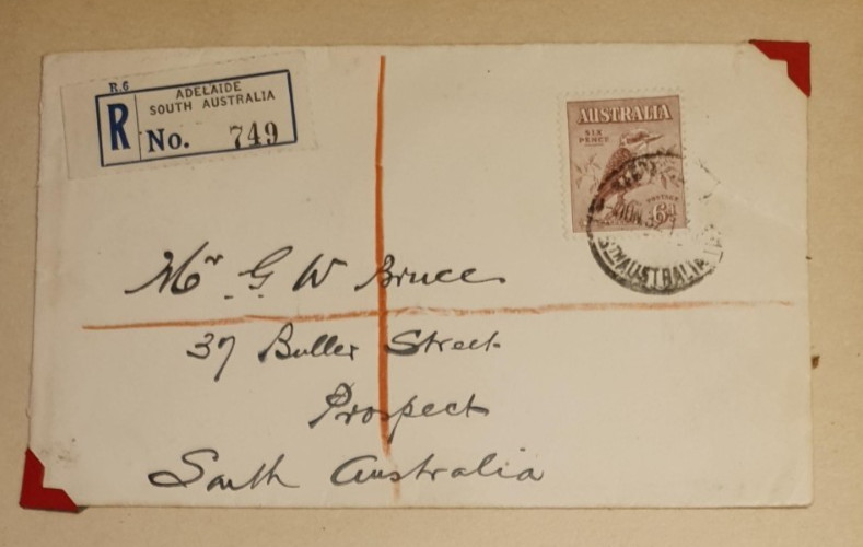1932 Australian First Day Cover Rare Brown Kookaburra posted 1 June 1932