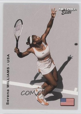 2003 NetPro Elite Series Event Edition Serena Williams #E2 Rookie RC vs3