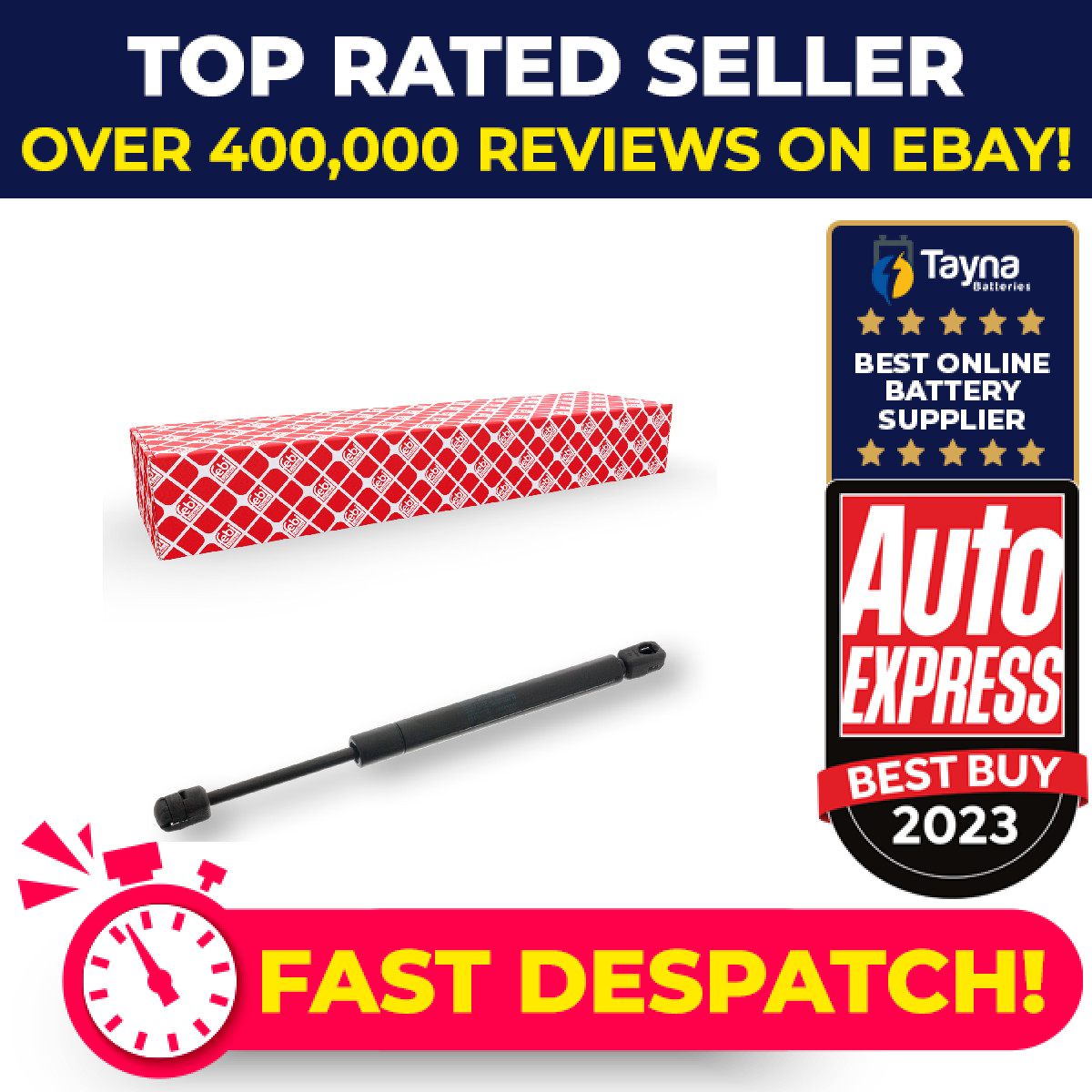 Boot Gas Strut 01786 Febi Spring Lift Tailgate Rear 51241960862 Quality New