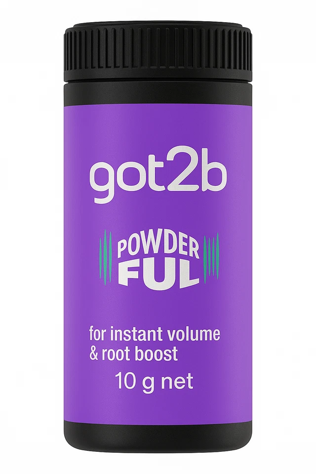 Polvo de peinado Got2B Schwarzkopf Powderful unisex de raíz, 10 g-PACK DE 2 Foto 2 de 3