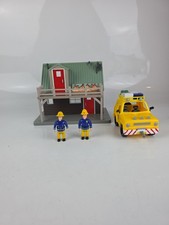Fireman Sam Mountain Lodge Playset with Vehicle and Figures Toy Bundle CBeebies