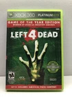 Left 4 Dead -- Game of the Year Edition (Xbox 360, 2009) Clean Tested Working