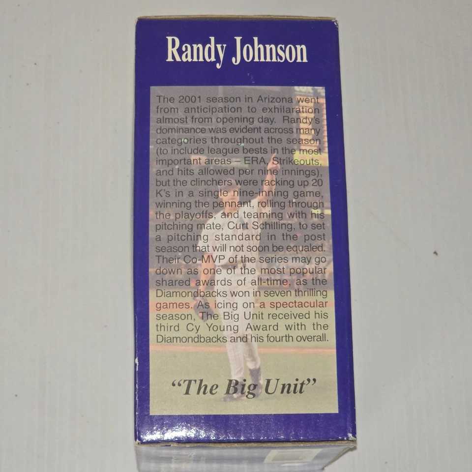 Arizona Diamond Randy Johnson Baseball 2001 Cy Young Winner Figure 76 Circle K - Image 2 of 4