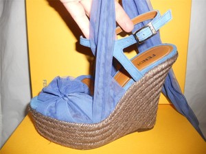 wrap espadrille wedges