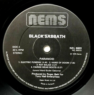 BLACK SABBATH 