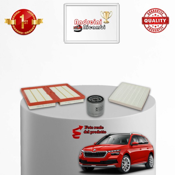 Set Service 3 Filter F. Skoda Kamiq 1.0 Tsi 70KW 95CV Von 2019->-image