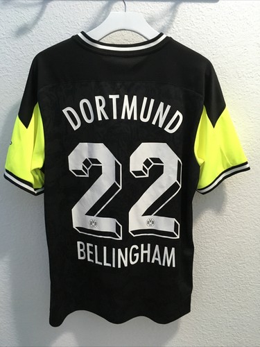 Camiseta de fútbol Borussia Dortmund Null Neon Ne90n Bellingham #22 talla L - Imagen 2 de 5