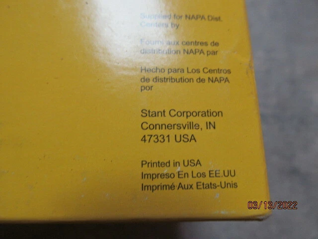 Stant 14757 thermostat & housting in Napa box for Acura RSX Honda Civic CRV Foto 4 de 4