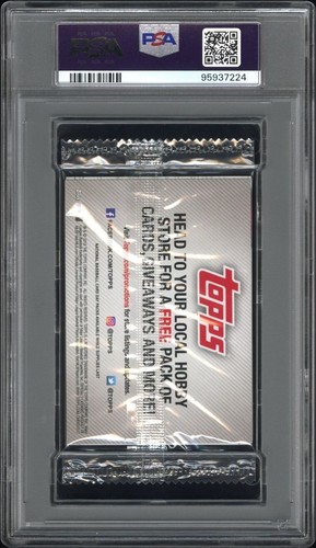 2018 Topps National Baseball Card Day CELLO PACK Shohei Ohtani RC PSA 9 ANGELS - Picture 2 of 3