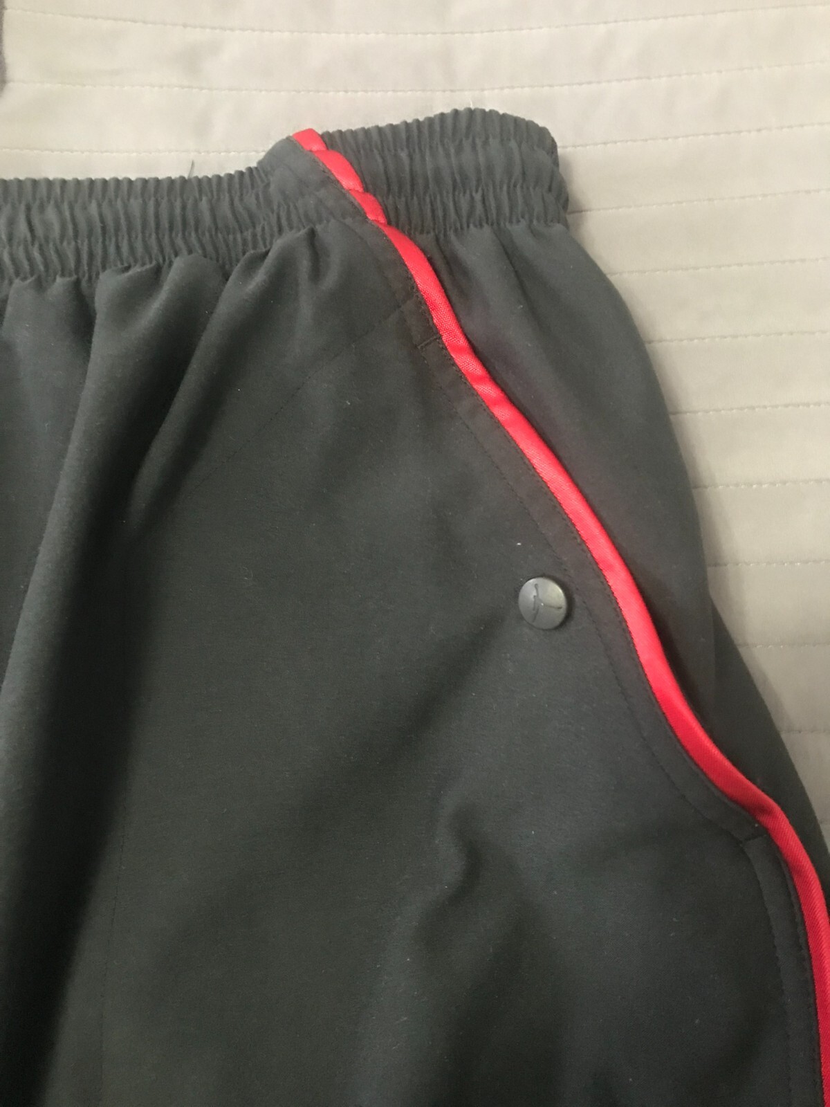 Vintage Rapper Pants VTG RARE Air Jordan Men rapper 90s retro Pants OLD SCHOOL BLACK XXL ...