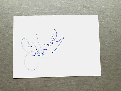 JOHN KINCADE in-person signed letter card 10x15 autograph