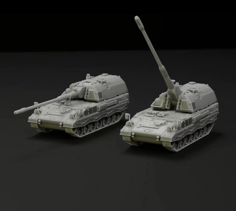 New 3D Printing 1/72 German Pzh-2000Self Propelled Artillery Unpainted Model Kit - Image 2 of 2