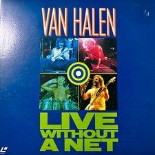 DISCO LASER giapponese Van Halen Live With Out Net