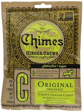 Chimes Ginger Chews Original 5 Ounce Pack of 3