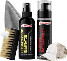 Hat Cleaner Kit,Ready-To-Use Foam,Quick Drying for Cleaning Baseball Caps