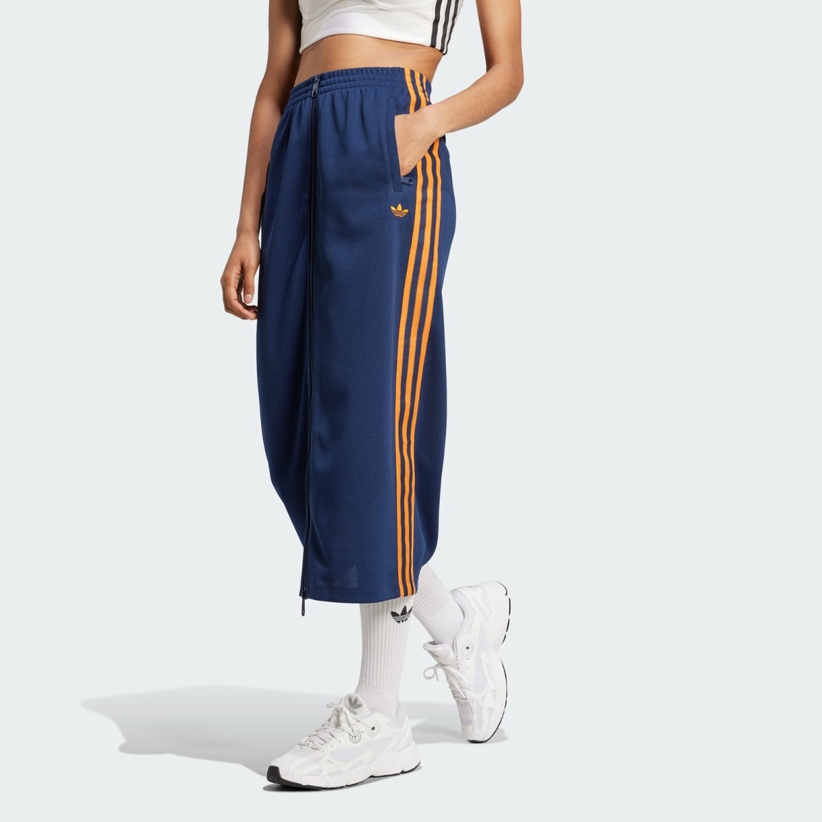 【ADIDAS】70s Skirt - Navy / JN8309 adidas Originals WMNS 70S Skirt Pant Night Indigo JN8309