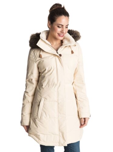 Roxy Ellie Angora Jacket Women's Quilted Technical Parka Jacket - Picture 1 of 5