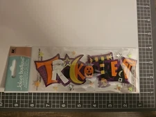 Jolee's Trick Or Treat Halloween Scrapbooking Title Stickers