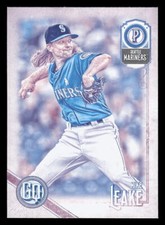 2018 Topps Gypsy Queen #107 Mike Leake Missing Black Plate 1